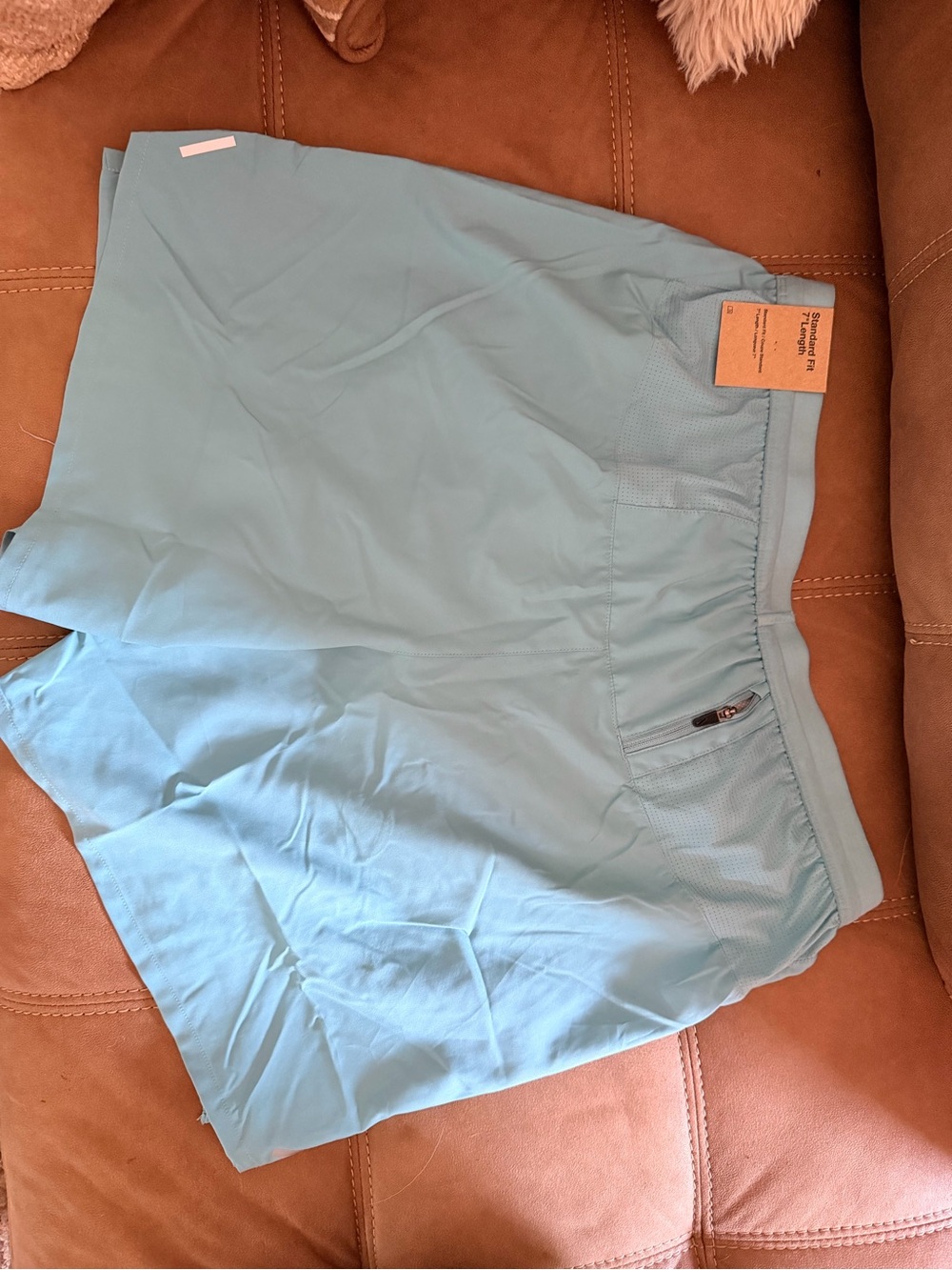 Nike Light Blue Athletic Shorts